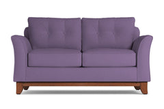 Marco Apartment Size Sleeper Sofa Bed :: Leg Finish: Pecan / Sleeper Option: Memory Foam Mattress