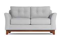 Marco Apartment Size Sleeper Sofa Bed :: Leg Finish: Pecan / Sleeper Option: Memory Foam Mattress