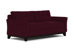 Marco Queen Size Sleeper Sofa Bed :: Leg Finish: Espresso / Sleeper Option: Memory Foam Mattress
