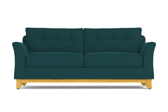 Marco Queen Size Sleeper Sofa Bed :: Leg Finish: Natural / Sleeper Option: Deluxe Innerspring Mattress