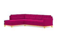 Marco 2pc Sectional Sofa :: Leg Finish: Natural / Configuration: LAF - Chaise on the Left