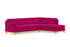 Marco 2pc Sectional Sofa :: Leg Finish: Natural / Configuration: RAF - Chaise on the Right