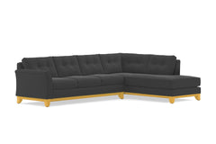 Marco 2pc Sectional Sofa :: Leg Finish: Natural / Configuration: RAF - Chaise on the Right