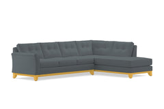 Marco 2pc Sectional Sofa :: Leg Finish: Natural / Configuration: RAF - Chaise on the Right