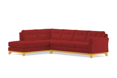 Marco 2pc Sectional Sofa :: Leg Finish: Natural / Configuration: LAF - Chaise on the Left