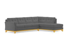 Marco 2pc Sectional Sofa :: Leg Finish: Natural / Configuration: RAF - Chaise on the Right