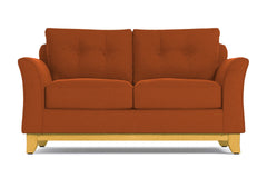 Marco Apartment Size Sleeper Sofa Bed :: Leg Finish: Natural / Sleeper Option: Memory Foam Mattress