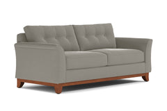 Marco Queen Size Sleeper Sofa Bed :: Leg Finish: Pecan / Sleeper Option: Deluxe Innerspring Mattress