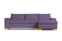 Melrose 2pc Sectional Sofa :: Leg Finish: Natural / Configuration: RAF - Chaise on the Right