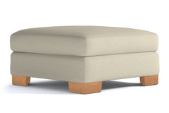 Melrose Ottoman :: Leg Finish: Natural / Size: 35x35
