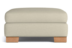 Melrose Ottoman :: Leg Finish: Natural / Size: 35x35