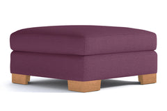 Melrose Ottoman :: Leg Finish: Natural / Size: 35x35