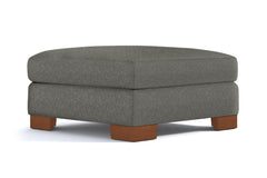 Melrose Ottoman :: Leg Finish: Pecan / Size: 39x39