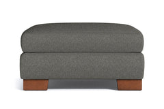 Melrose Ottoman :: Leg Finish: Pecan / Size: 35x35