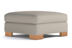 Melrose Ottoman :: Leg Finish: Natural / Size: 35x35