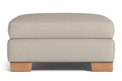 Melrose Ottoman :: Leg Finish: Natural / Size: 35x35
