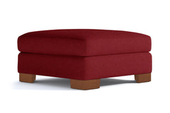 Melrose Ottoman :: Leg Finish: Pecan / Size: 39x39