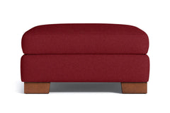 Melrose Ottoman :: Leg Finish: Pecan / Size: 39x39