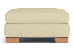Melrose Ottoman :: Leg Finish: Natural / Size: 35x35