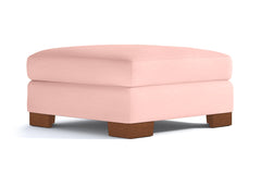 Melrose Ottoman :: Leg Finish: Pecan / Size: 35x35