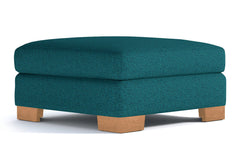Melrose Ottoman :: Leg Finish: Natural / Size: 35x35