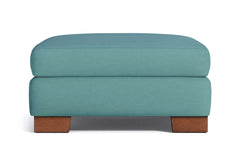 Melrose Ottoman :: Leg Finish: Pecan / Size: 39x39