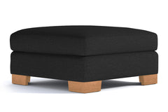 Melrose Ottoman :: Leg Finish: Natural / Size: 35x35