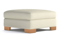 Melrose Ottoman :: Leg Finish: Natural / Size: 35x35