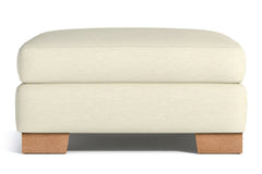 Melrose Ottoman :: Leg Finish: Natural / Size: 35x35