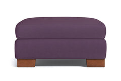 Melrose Ottoman :: Leg Finish: Pecan / Size: 35x35