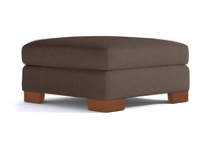 Melrose Ottoman :: Leg Finish: Pecan / Size: 39x39