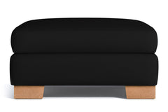 Melrose Ottoman :: Leg Finish: Natural / Size: 35x35