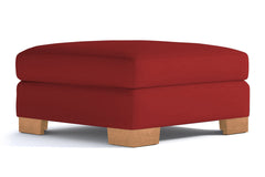 Melrose Ottoman :: Leg Finish: Natural / Size: 35x35