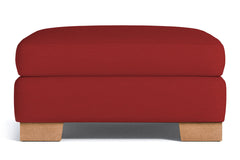 Melrose Ottoman :: Leg Finish: Natural / Size: 35x35