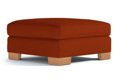Melrose Ottoman :: Leg Finish: Natural / Size: 35x35