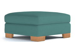 Melrose Ottoman :: Leg Finish: Natural / Size: 35x35