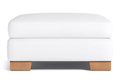Melrose Ottoman :: Leg Finish: Natural / Size: 35x35