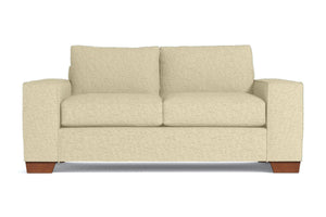 Melrose Apartment Size Sleeper Sofa Bed :: Leg Finish: Pecan / Sleeper Option: Deluxe Innerspring Mattress