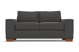 Melrose Apartment Size Sofa :: Leg Finish: Pecan / Size: Apartment Size - 80
