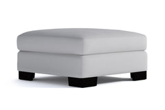 Melrose Ottoman :: Leg Finish: Espresso / Size: 39x39