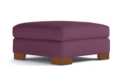 Melrose Ottoman :: Leg Finish: Pecan / Size: 39x39