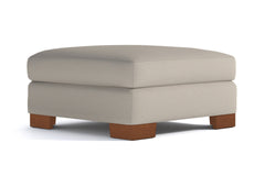 Melrose Ottoman :: Leg Finish: Pecan / Size: 39x39