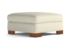 Melrose Ottoman :: Leg Finish: Pecan / Size: 39x39