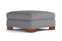 Melrose Ottoman :: Leg Finish: Pecan / Size: 35x35