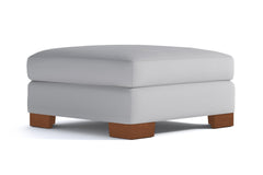 Melrose Ottoman :: Leg Finish: Pecan / Size: 39x39