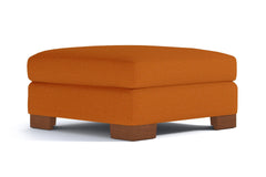 Melrose Ottoman :: Leg Finish: Pecan / Size: 39x39