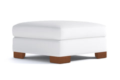 Melrose Ottoman :: Leg Finish: Pecan / Size: 39x39