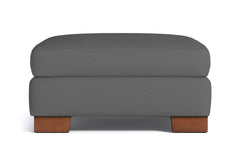 Melrose Ottoman :: Leg Finish: Pecan / Size: 35x35