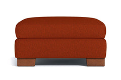 Melrose Ottoman :: Leg Finish: Pecan / Size: 35x35