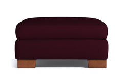 Melrose Ottoman :: Leg Finish: Pecan / Size: 39x39